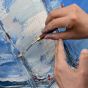 Classic line of artist painting palette knives