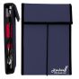 Folds flat for storage, travel and safe keeping of brushes