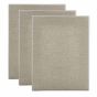 Senso Clear Primed Linen Stretched Canvas, 5"x7" - 1-1/2" Deep (Box of 3)