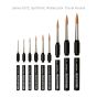 Series 1573 Synthetic Watercolor Travel Round Brushes 