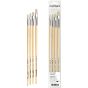 Da Vinci Top Acryl Long-Handle Synthetic Brushes - Filbert Set of 4
