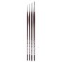 Da Vinci Grigio Series 7795 New Wave Synthetic Round Brush Set of 4