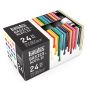 Liquitex BASICS Best Sellers Set of 24 Acrylics, Clear Box, 22ml Tubes