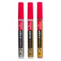 Amsterdam Acrylic Markers - Metallic Colors Set of 3, 4mm