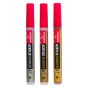 Amsterdam Acrylic Markers - Metallic Colors Set of 3, 4mm