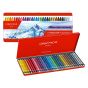 Caran d'Ache Neocolor II Aquarelle Water-Soluble Wax Pastel Tin Set of 30, Assorted Colors