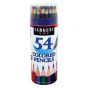Sargent Art Colored Pencil Tube Set of 54