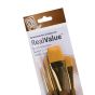 Princeton Real Value Brush Set 9146 Short Handle 4pk - Golden Taklon Bristles