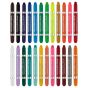 Water-soluble alternative to high-quality oil pastels