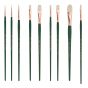 Pure seamless copper ferrules, 100% Chungking White Bristle