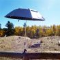 Keep the sun off your palette and painting with the Silver Deluxe Soft Clamp Umbrella