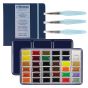 Watercolor Set of 36 and Aquastroke-Go with Reflexions Journal Combo