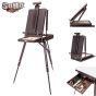 SoHo Urban Artist Lightweight Mahogany French Easel