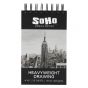 SoHo Heavyweight Drawing Pad-Hard Cover Spiral, 4x6" 50 Sheets