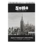 SoHo Heavyweight Drawing Pad-Hard Cover Spiral, 9x12" 50 Sheets