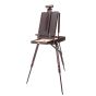 SoHo Urban Artist Lightweight Mahogany French Easel - Easy to assemble