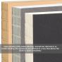 Coptic binding, open binding with visible stitching