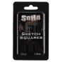 SoHo Sketch Squares 3-Pack - Black