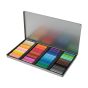 Slim Set of 72 Sketch Squares comes in a hinged lid tin