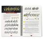 120-pages of exemplars that showcase over 75 world-class calligraphers' artwork
