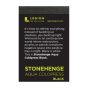 Stonehenge Black Mini Aqua Watercolor 140lb Cold-Press 2.5x3.75 Pad 15 Sheets
