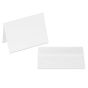 Strathmore Blank Cards and Envelopes 5.25"x7.25" - Fluorescent White 
