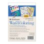 Strathmore Designs for Watercoloring Printed Cold Press Watercolor Pad Abstract Designs 5x7"