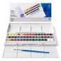 Winsor & Newton Cotman Watercolor - Studio Set of 45, Half Pans