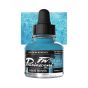 Daler-Rowney F.W. Pearlescent Acrylic Ink 1 oz Bottle - Sun-Up Blue