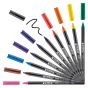 Edding 1300 Fiber Pen Tin Set of 10, Assorted Colors