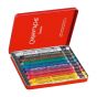 Caran D'Ache Neocolor II Aquarelle Water-Soluble Wax Pastel Tin Set of 10 - Assorted Colors