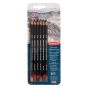 Derwent Tinted Charcoal Pencils 4mm Core 6 Count