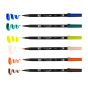 Tombow Dual Brush Pens Tips-Brush & Fine