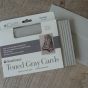 Toned Cards Gray, 5x6.875", 10 Pack w/ Envelopes
