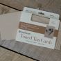 Toned Cards Tan, 5x6.875", 10 Pack w/ Envelopes
