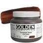 GOLDEN Heavy Body Acrylic 32 oz Jar - Transparent Brown Iron Oxide
