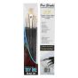 Hand-crafted with natural curving bristles to provide a springy response