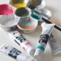 The Turner Color Mixing Guide is designed for use with Turner Acryl Gouache