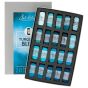 Richeson Hand-Rolled Soft Pastels Set of 20 Turquoise Blue