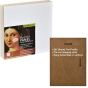 Ampersand Value Series Artist Panel 3-Pack Canvas Finish - 3/8" with Hanging Slot 8x10"