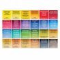 Winsor & Newton Professional Watercolor Half Pan Complete Travel Tin Set of 24-Color Information