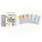 Carefully formulated and milled watercolor