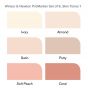 Winsor & Newton ProMarker Set of 6,Skin Tones Color Chart
