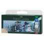 Pitt Artist Pens Wallet Set of 6, Winterlude Set