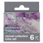 Winsor & Newton Pro Watercolor Revival Collection Set of 6, 5ml Tubes