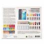 Winsor & Newton Pro Watercolor Travel Studio Case 20-Piece Set Information