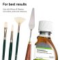 For best results use Winsor & Newton brushes, mediums and tools
