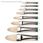 Long Handle Filbert Winton Hog Brushes