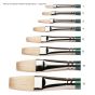 Long Handle Flat Winton Hog Brushes