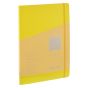Fabriano EcoQua+ Notebook 8.3 x 11.7" Grid Stitch-Bound Yellow